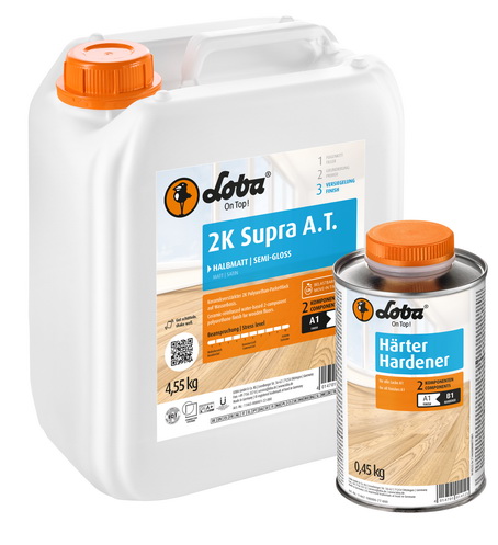 Лак LOBADUR WS 2K Supra AT (5л) 